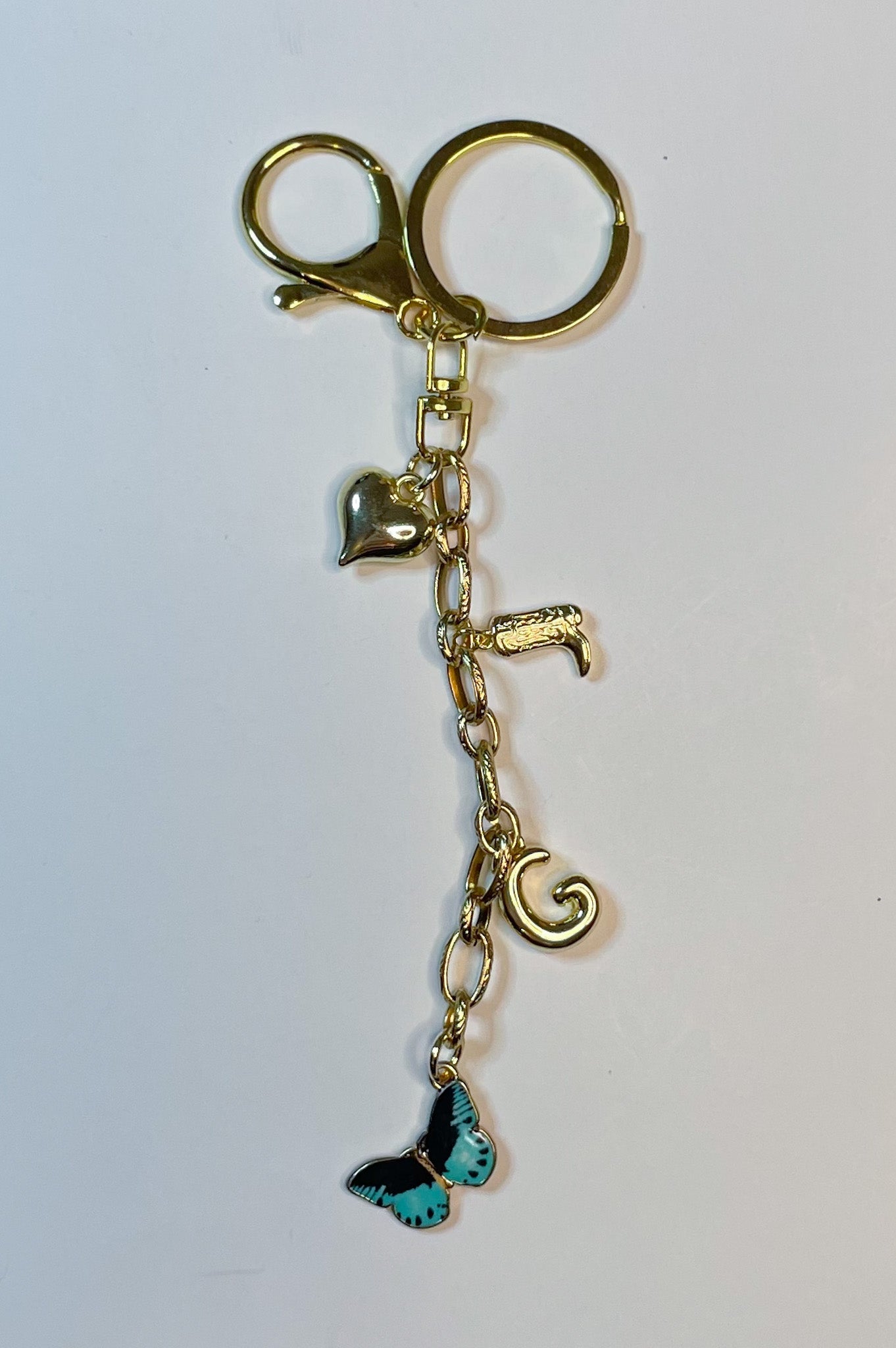 Gold Key Chain